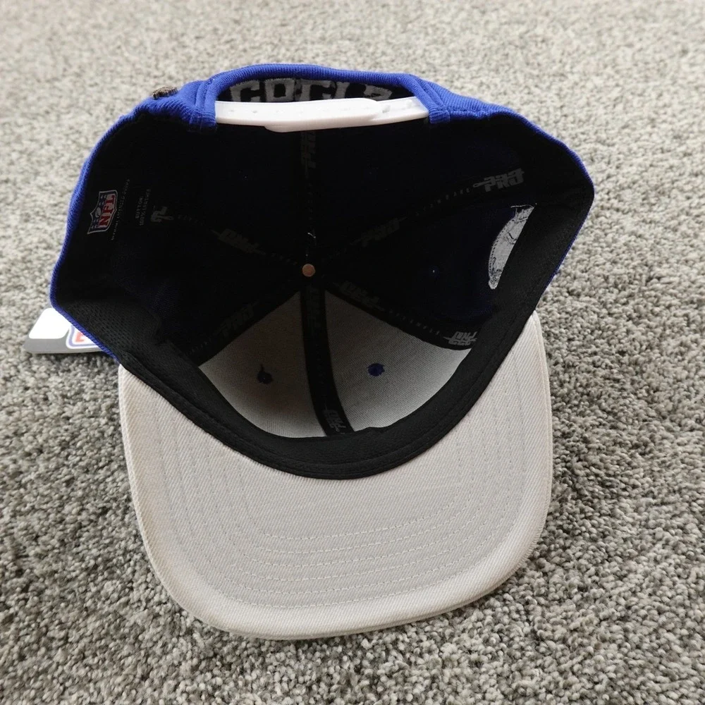 NEW Indianapolis Colts‎ Hat Cap Strap Back Blue NFL Football Pro Standard Mens